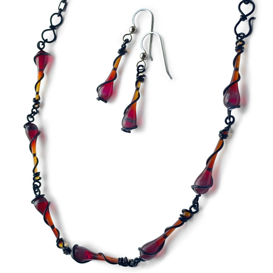 Serpens Noir Choker Necklace