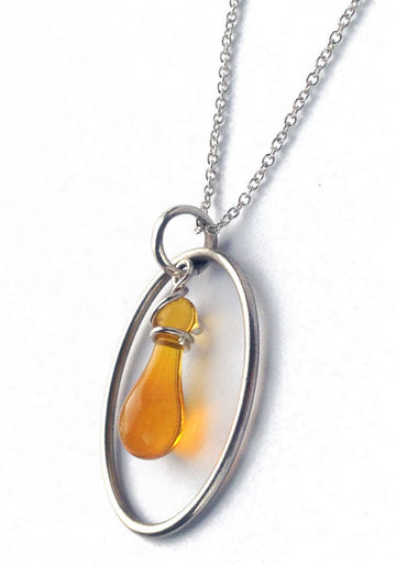 Honey Cameo Pendant - Sundrop Jewelry