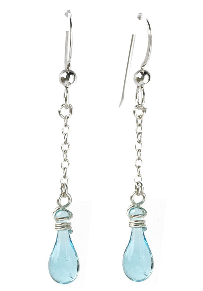 Solandra Earrings - glass Earrings by Sundrop Jewelry