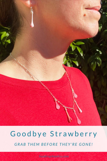 Goodbye, Strawberry Collection!  This limited edition color is retiring.