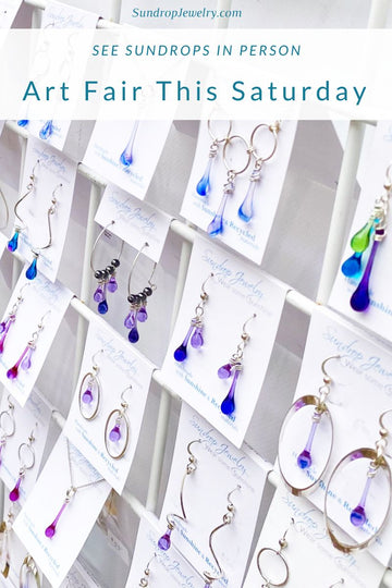See Sundrop Jewelry in person at an Art Fair this weekend!