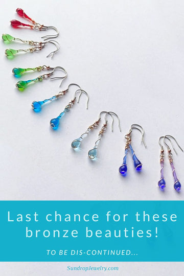 To be dis-continued... Last chance for these bronze beauties