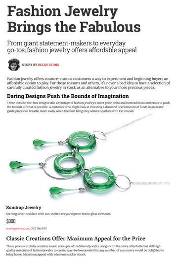 InStoreMag.com - Fashion Jewelry Brings the Fabulous : Sundrop Jewelry