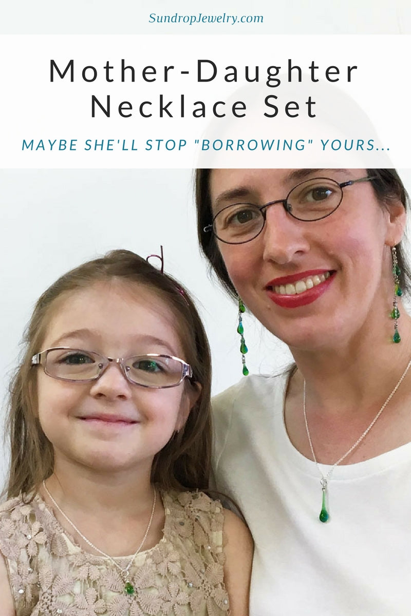 Mother-daughter necklace sets have arrived!