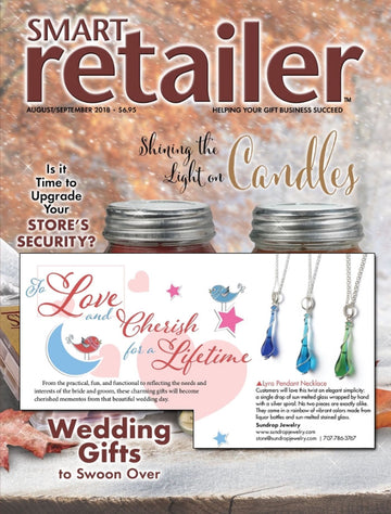 Smart Retailer featuring Sundrop Jewelry's Lyra Pendant in Wedding Gifts to Swoon Over