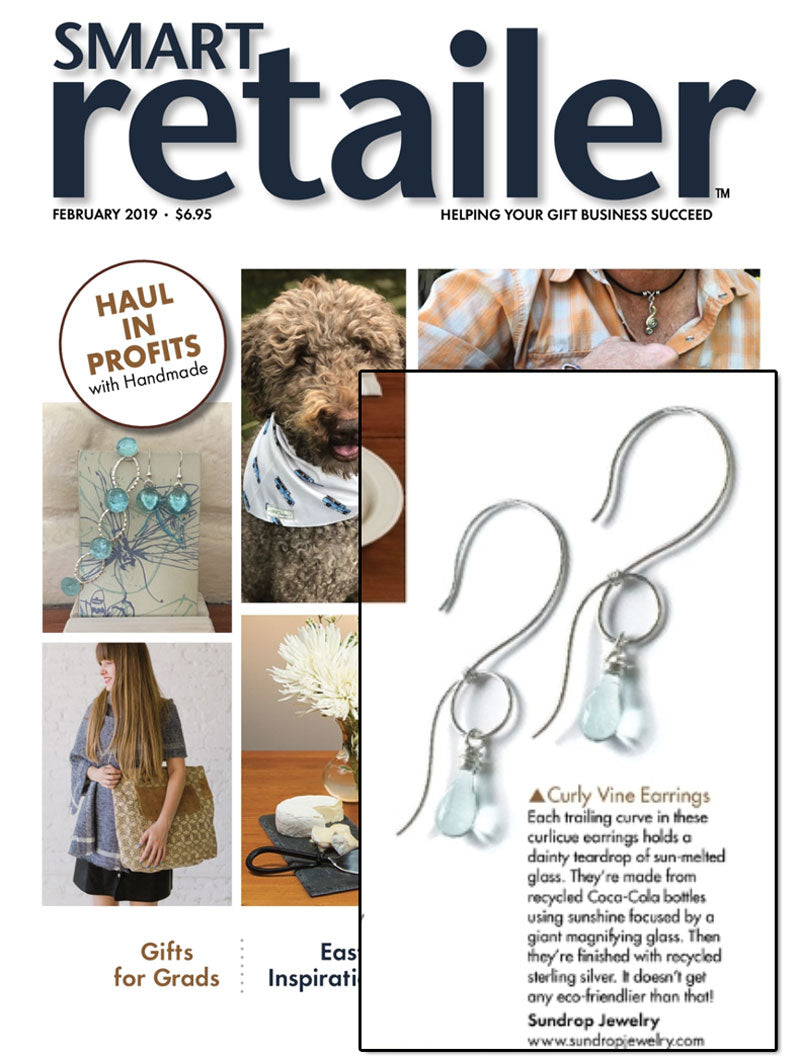 Sustainable jewelry in Smart Retailer magazine, Feb 2019