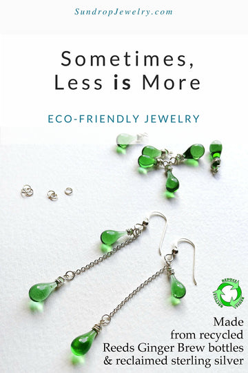 Sometimes, Less is More: Eco Friendly Jewelry