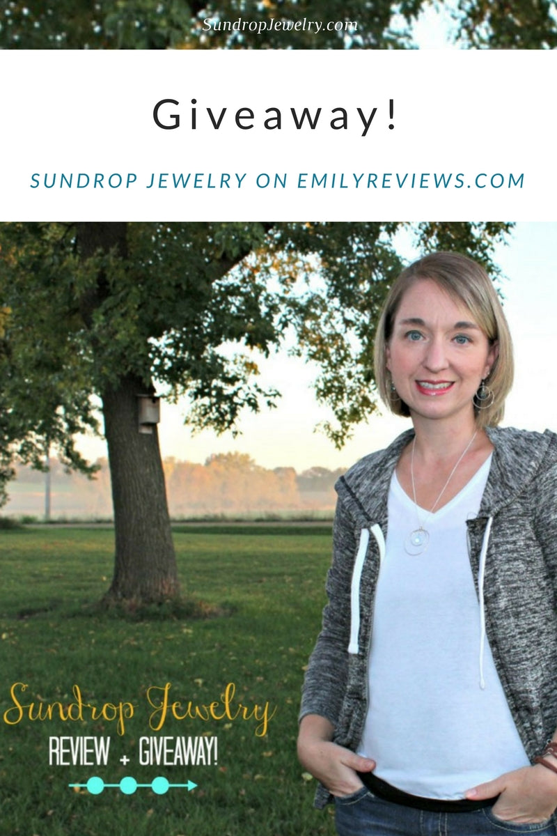 Sundrop Jewelry Giveaway on EmilyReviews.com!