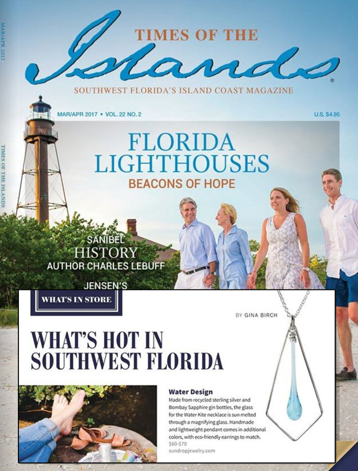 Times of the Islands - What's Hot in Southwest Florida: Water Design by Sundrop Jewelry