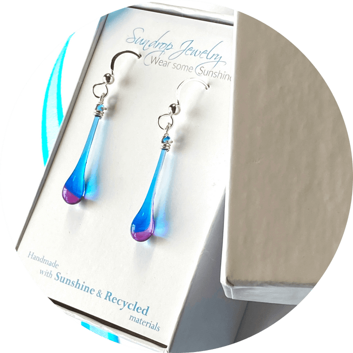 Black Solaris Earrings