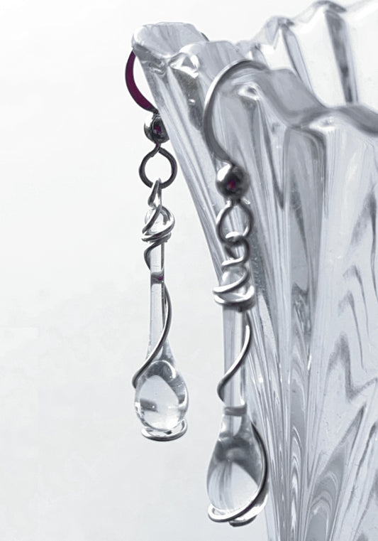 Raindrop Lyra Earrings