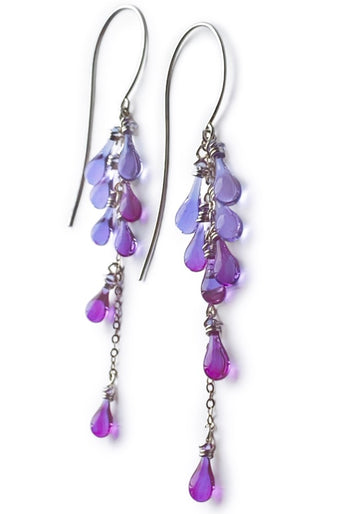 Magenta Lanata Earrings - Sundrop Jewelry