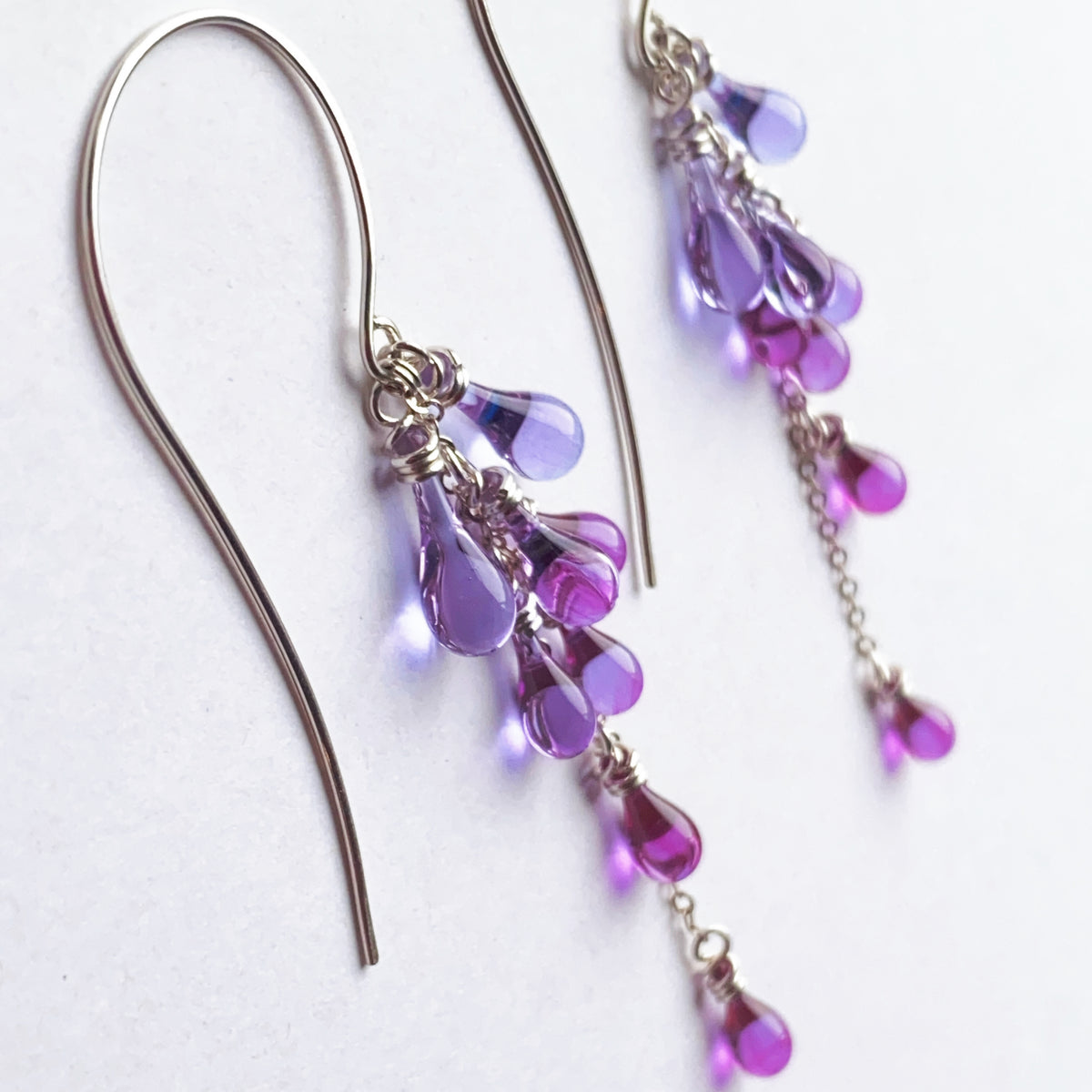 Magenta Lanata Earrings - Sundrop Jewelry