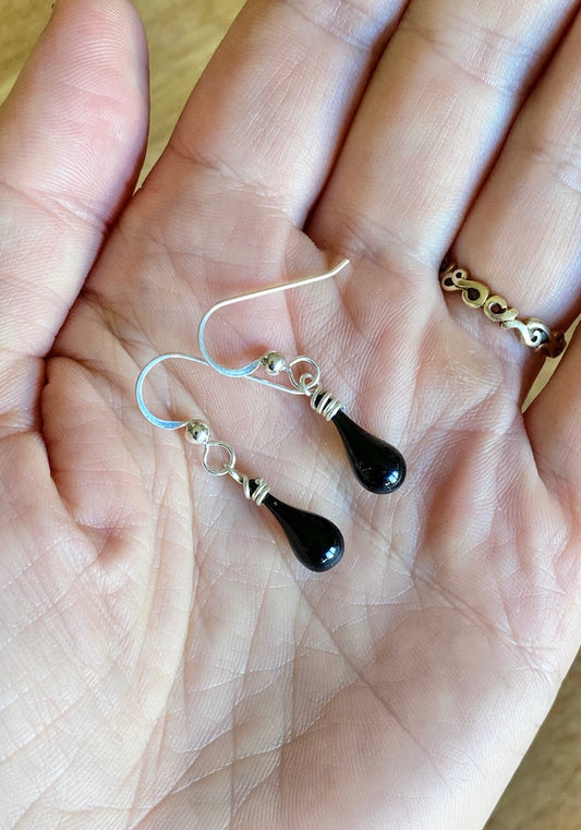 Black Demi Earrings