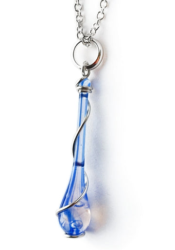 Bluebell Lyra Pendant Necklace