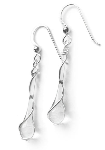 Clear Lyra Earrings