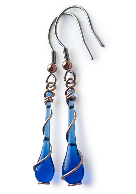 Lyra Bronze Earrings - Sundrop Jewelry