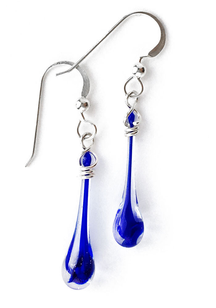 Solaris Glass Earrings - glass Earrings by Sundrop Jewelry