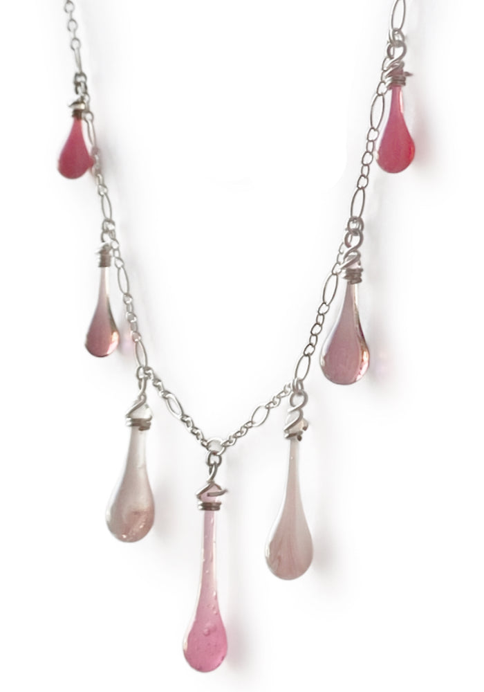 Dusty Rose Concerto Necklace