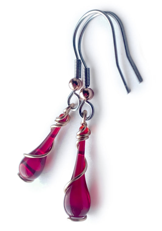 Lyra Bronze Earrings - Sundrop Jewelry