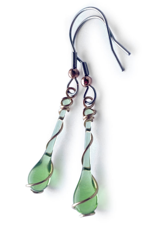 Lyra Bronze Earrings - Sundrop Jewelry