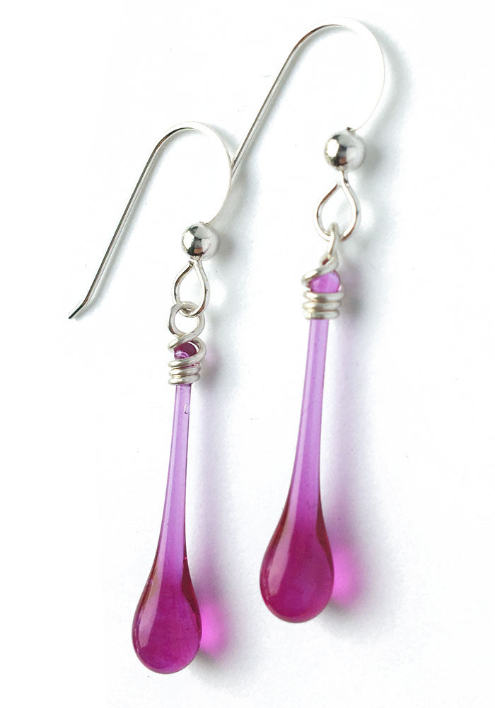 Solaris Glass Earrings - glass Earrings by Sundrop Jewelry