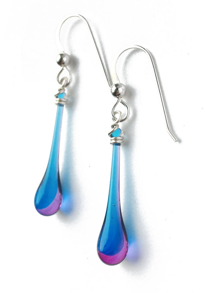 Solaris Glass Earrings - glass Earrings by Sundrop Jewelry