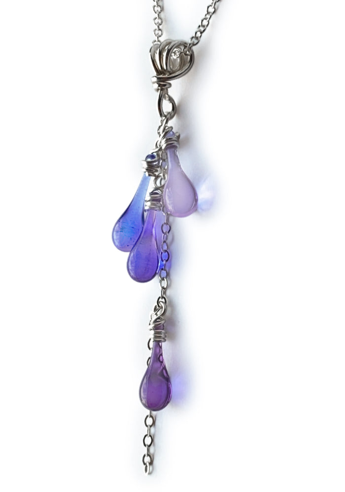 Collina Necklace, Ultraviolet - Sundrop Jewelry
