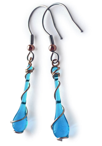 Lyra Bronze Earrings