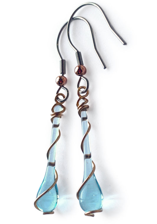Lyra Bronze Earrings - Sundrop Jewelry