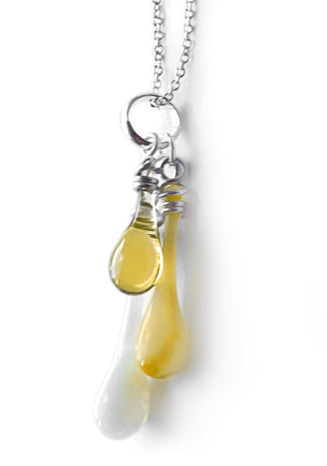 Sunlight and Moonlight Trio Necklace