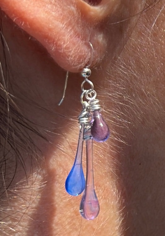 Wisteria Trio Earrings
