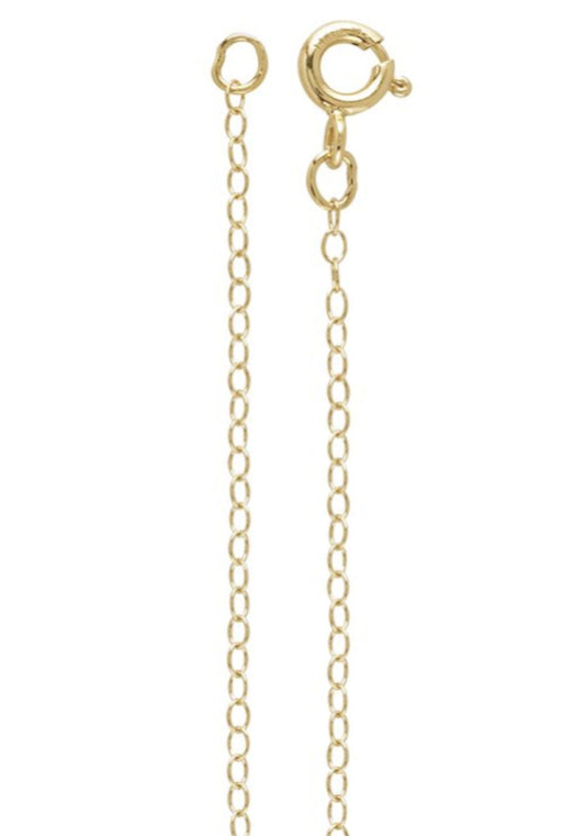 Pendant chain upgrade: gold-fill, extenders, extra-long chains