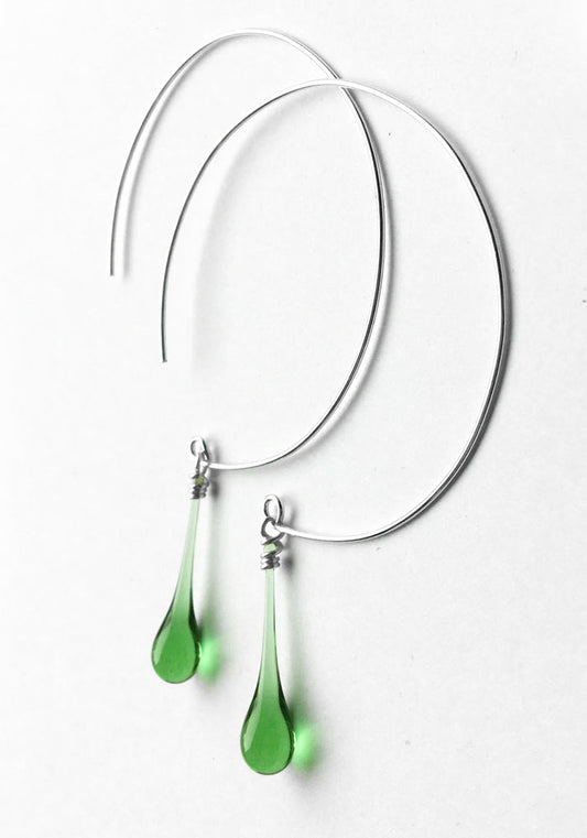 Circle Earrings, large