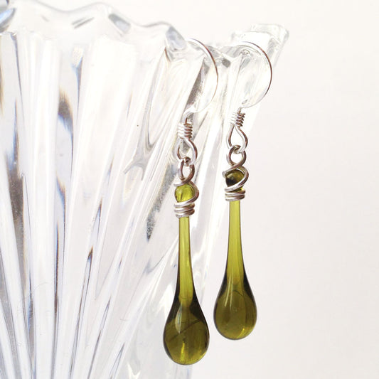 Martinellis Solaris Glass Earrings