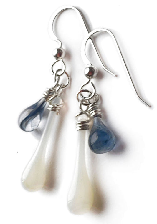 Moonlit Smoke Duet Earrings