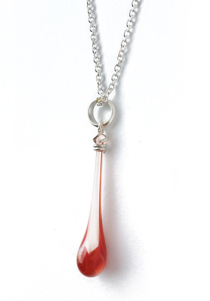 July Birthstone: Ruby - glass Jewelry by Sundrop Jewelry