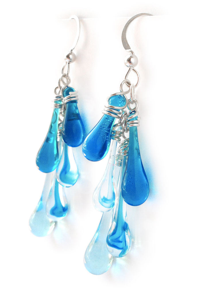 Tropical Waters Cascade Earrings - Sundrop Jewelry
